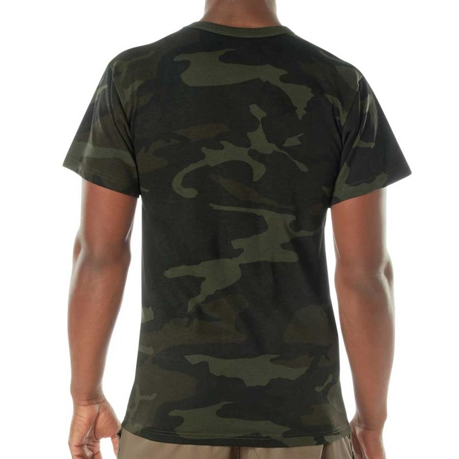 USA ミリタリーTシャツ 迷彩 Midnight Woodland Camo メンズ ロスコ アメリカ直輸入 ROTHCO CAMO T-SHIRTS | ROTHCO | 02