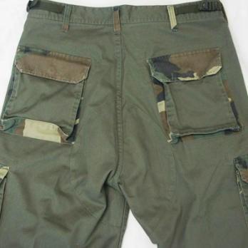迷彩アクセント バトルルーパー 米軍ファティーグ8Pパンツ ヴィンテージ加工 ロスコ Rothco Vintage Paratrooper Fatigue Pants | ROTHCO | 08