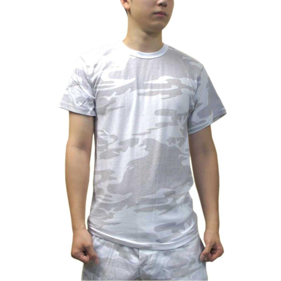 USA ミリタリーTシャツ 迷彩 ホワイトカモ柄 メンズ ロスコ アメリカ直輸入 ROTHCO CAMO T-SHIRTS 米軍 レプリカ仕様 | ROTHCO