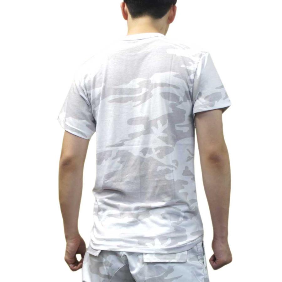 USA ミリタリーTシャツ 迷彩 ホワイトカモ柄 メンズ ロスコ アメリカ直輸入 ROTHCO CAMO T-SHIRTS 米軍 レプリカ仕様 | ROTHCO | 01