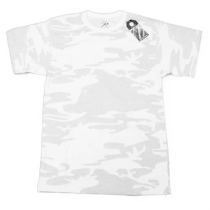 USA ミリタリーTシャツ 迷彩 ホワイトカモ柄 メンズ ロスコ アメリカ直輸入 ROTHCO CAMO T-SHIRTS 米軍 レプリカ仕様 | ROTHCO | 02