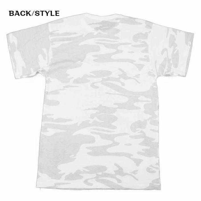 USA ミリタリーTシャツ 迷彩 ホワイトカモ柄 メンズ ロスコ アメリカ直輸入 ROTHCO CAMO T-SHIRTS 米軍 レプリカ仕様 | ROTHCO | 03