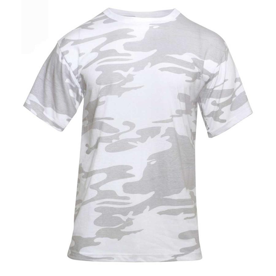 USA ミリタリーTシャツ 迷彩 ホワイトカモ柄 メンズ ロスコ アメリカ直輸入 ROTHCO CAMO T-SHIRTS 米軍 レプリカ仕様 | ROTHCO | 05
