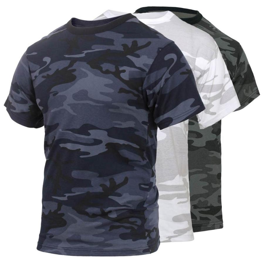 ビッグサイズ (USA) 白 黒 紺   新迷彩Tシャツ XXL XXXLミリタリー メンズ ロスコ アメリカ直輸入 ROTHCO CAMO T-SHIRTS 米軍 レプリカ仕様 | ROTHCO | 03