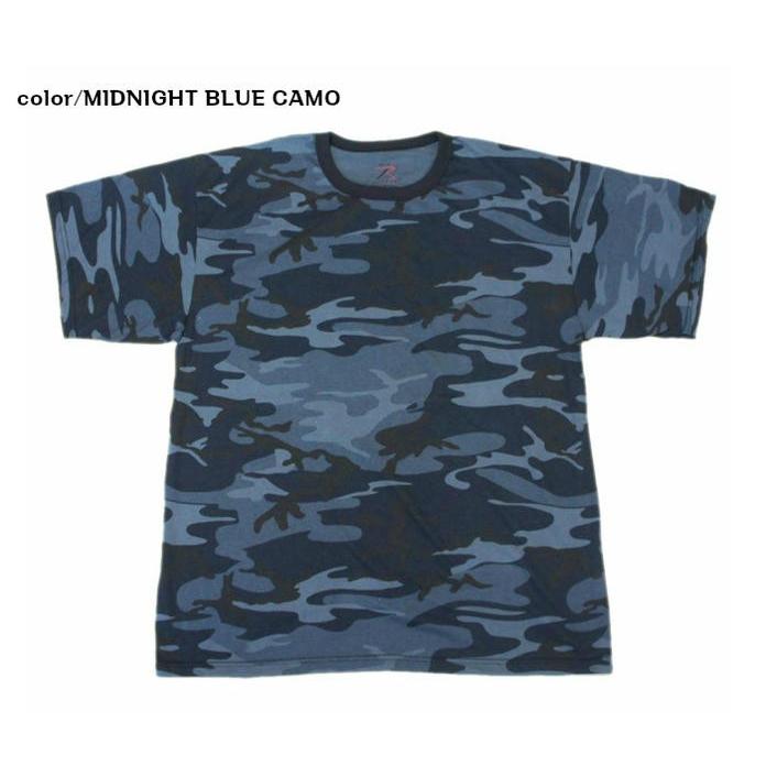 ビッグサイズ (USA) 白 黒 紺   新迷彩Tシャツ XXL XXXLミリタリー メンズ ロスコ アメリカ直輸入 ROTHCO CAMO T-SHIRTS 米軍 レプリカ仕様 | ROTHCO | 06