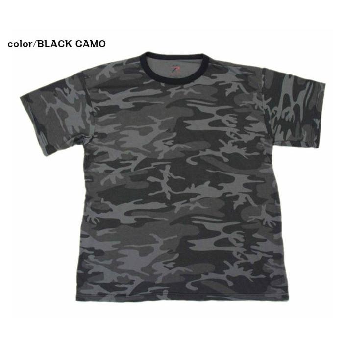 ビッグサイズ (USA) 白 黒 紺   新迷彩Tシャツ XXL XXXLミリタリー メンズ ロスコ アメリカ直輸入 ROTHCO CAMO T-SHIRTS 米軍 レプリカ仕様 | ROTHCO | 07