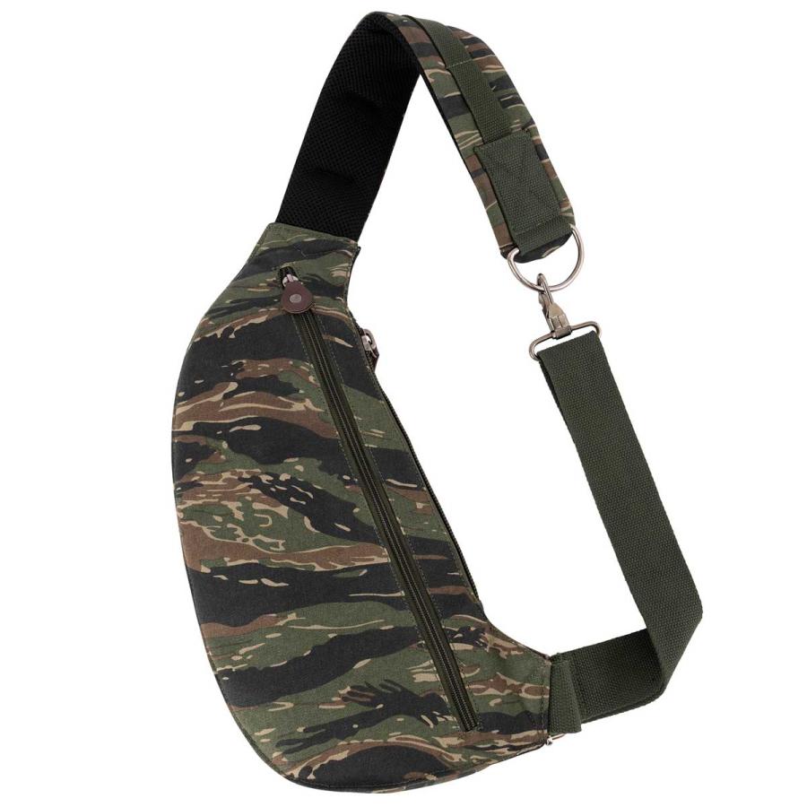 クロスボディバッグ ヴィンテージ加工 キャンバス生地 USAロスコ社 動きやすく、丁度よいサイズのショルダーバッグ | ROTHCO | 08