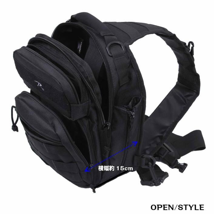 ロスコ 特殊部隊SWAT仕様 PC機器収納 コンパクト タクティスリング バッグ ROTHCO Compact Tactisling Shoulder | ROTHCO | 05