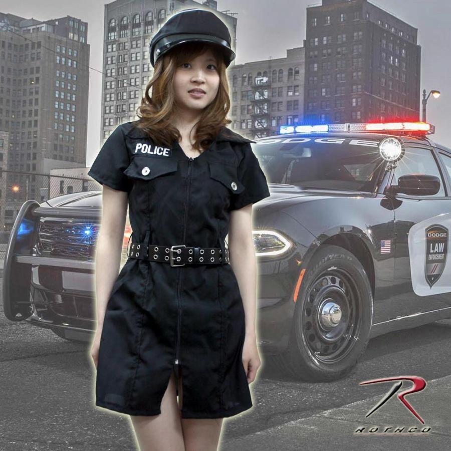 送料無料 アメリカンポリス 女子警官 コスプレ 制服ワンピース キャップベルト付 ウィメンズ ロスコ ハローウィン Rh2758 エフシービック Efcvic 通販 Yahoo ショッピング