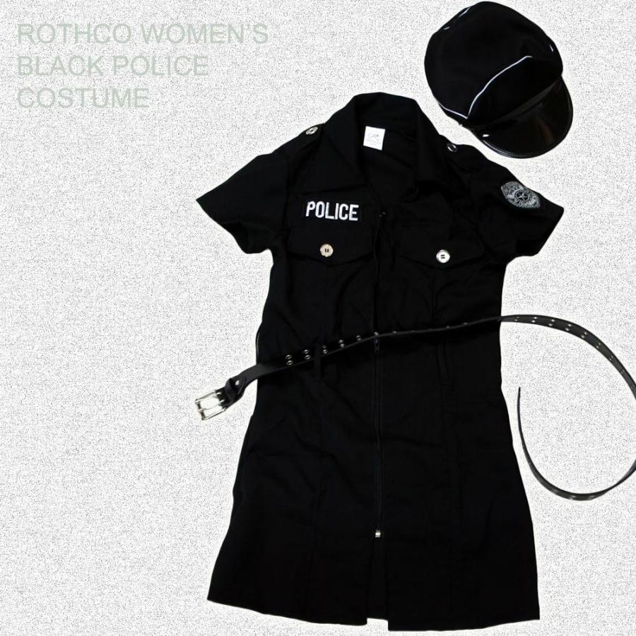アメリカンポリス 女子警官 コスプレ 制服ワンピース キャップベルト付　ウィメンズ　 ロスコ ハローウィン | ROTHCO | 02