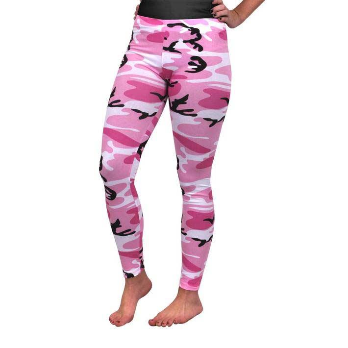 ROTHCO（ロスコ） レディース ピンク迷彩 レギンスパンツ ダンス