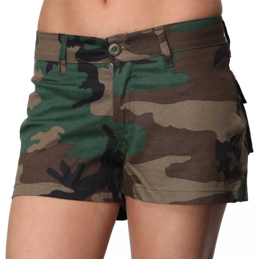 ROTHCO（ロスコ） ミリタリー 迷彩ショーツ ウッドランド柄 レディース