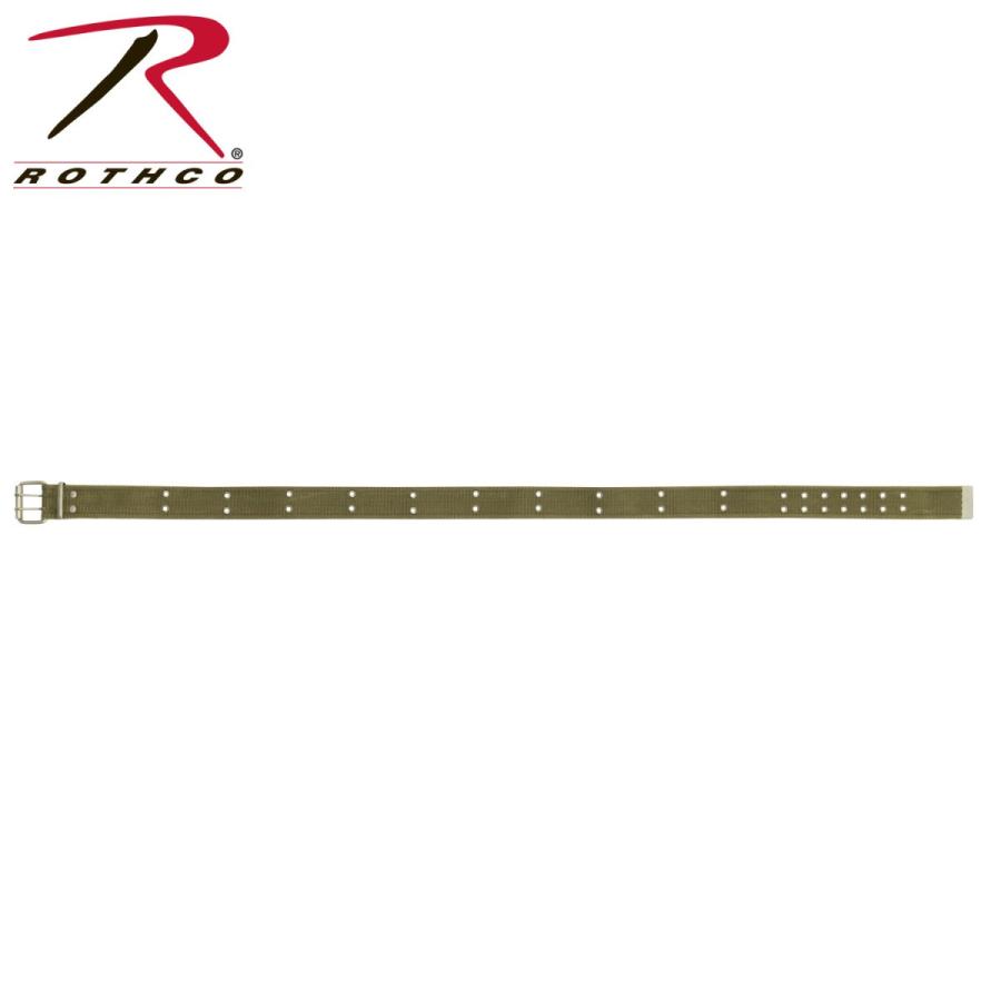 SWAT ミリタリー ベルト ヴィンテージタイプ　ロスコ　Rothco 2穴式ワーキングベルト 幅太 軍用ベルト　キャンバス綿 | ROTHCO | 07