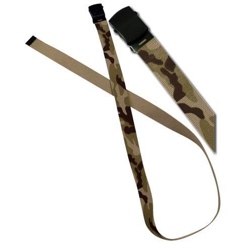 54inc約140cmサイズ 迷彩ロング丈GIベルト ミリタリー ロスコ  USA直輸入 Rothco TRI-color 迷彩 USA直輸入 | ROTHCO | 02