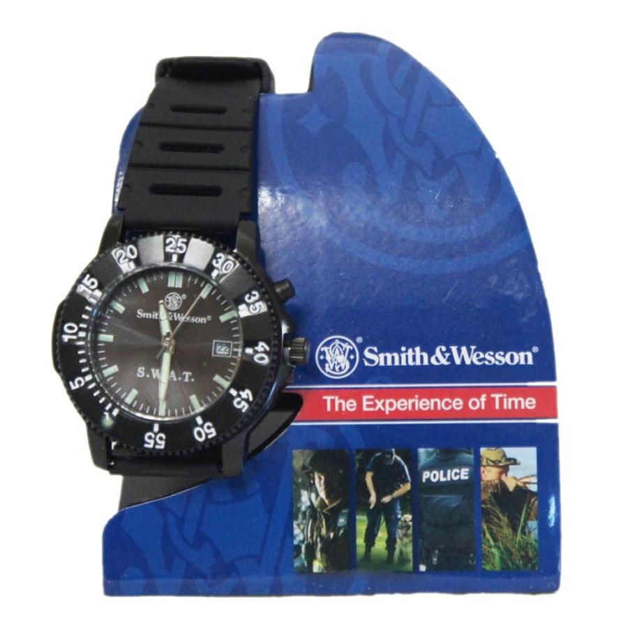 送料無料 SWAT仕様 スミス＆ウェッソン ミリタリー腕時計 ロスコ SWAT WATCH BLACK SWW-45 [正規品] | ROTHCO | 01