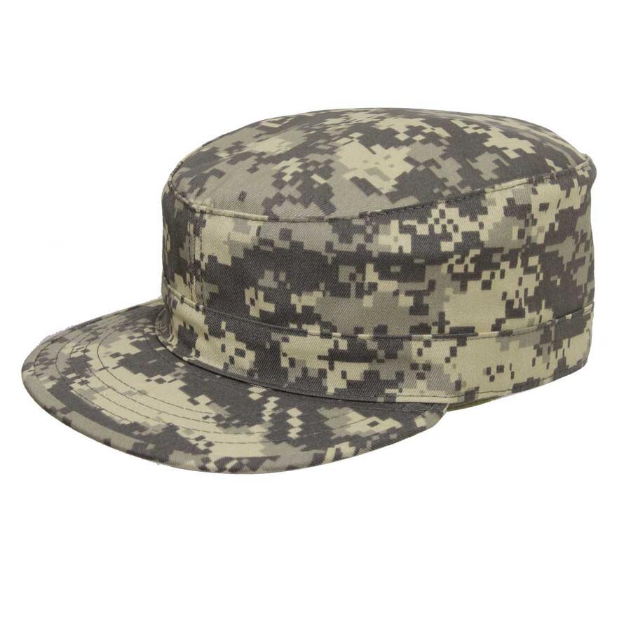 フリーサイズの 米軍 迷彩 パトロールキャップ コンバット 戦闘帽子 アジャスト付き USA ロスコ Rothco Adjustable Camo Fatigue Cap | ROTHCO | 04