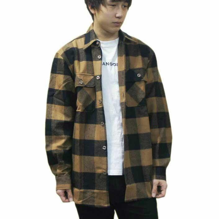 USAロスコ フランネルシャツ 茶黒 バッファローチェック ヘビーウエイト綿 ROTHCO Extra Heavyweight Buffalo Plaid Flannel Shirt！ | ROTHCO