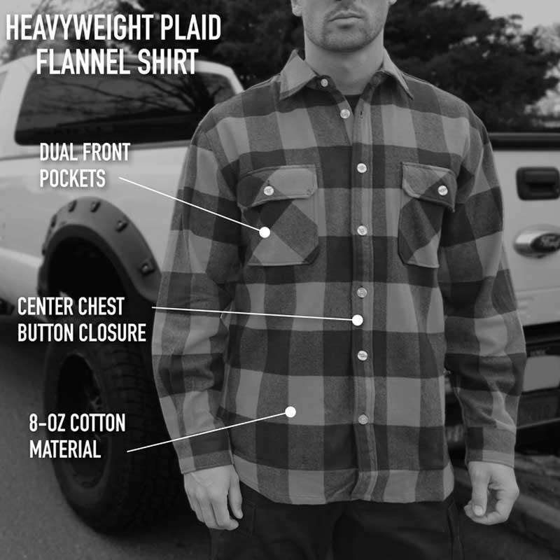 USAロスコ フランネルシャツ 茶黒 バッファローチェック ヘビーウエイト綿 ROTHCO Extra Heavyweight Buffalo Plaid Flannel Shirt！ | ROTHCO | 02