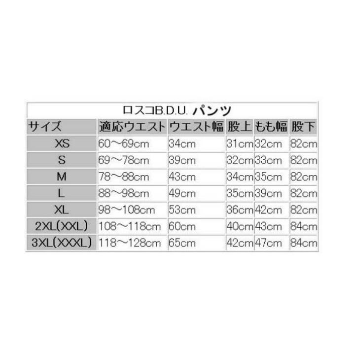 タクティカル迷彩BDUパンツ ミッドナイトブルー柄 ロスコ ULTRA FORCE 米軍ファティーグ仕様ミリタリー | ROTHCO | 06