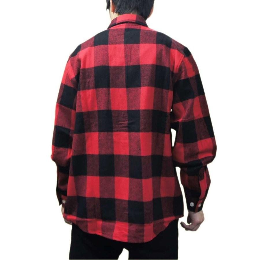 ROTHCO（ロスコ） USA ヘビーウエイト綿フランネルシャツ バッファロー