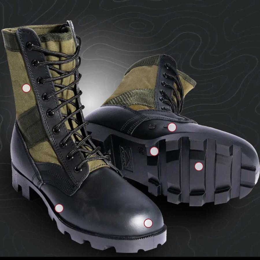 ジャングルブーツ ミリタリー ロスコ GIモデル 専用ケース無し サイズ豊富なレディース、ジュニア対応1,2,3サイズから13サイズまで！ | ROTHCO | 09