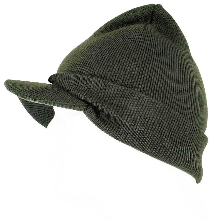 防寒アイテム クラシック ミリタリー つば付き ニット ジープキャップ ロスコ Rothco WWII M1941 Acrylic Knit Watch Cap with Brim | ROTHCO | 02