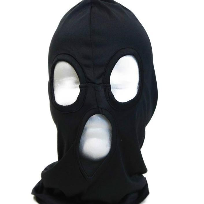 ヒット商品 黒い 目出し帽子 フルフェイス マスク　ロスコ ROTHCO ３穴式覆面マスク ドライ | ROTHCO | 01