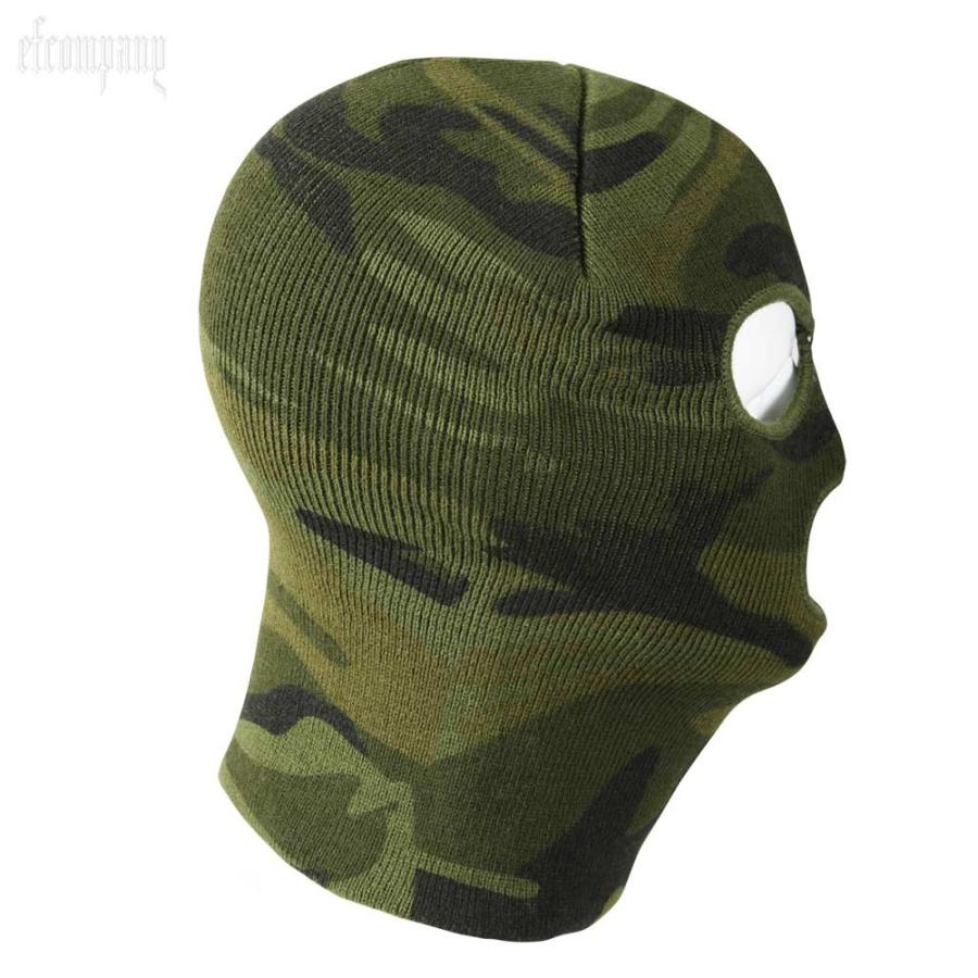 USAロスコ 防寒アイテム 迷彩 3穴 目出しニット帽子 フルフェイス バラクラバ | ROTHCO | 03