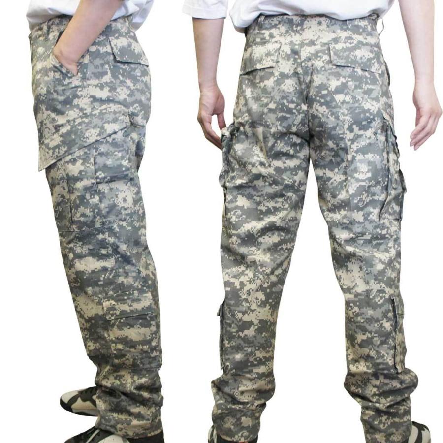 米軍ACU迷彩 コンバットパンツ 8ポケットスタイル ロスコ Rothco Camo Army Combat Uniform Pants | ROTHCO | 01