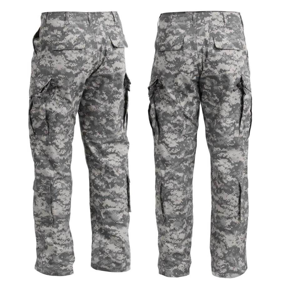 ビッグサイズ (USA)   米軍ACU迷彩 コンバットパンツ 8ポケットスタイル ロスコ Rothco Camo Army Combat Uniform Pants｜efc｜02