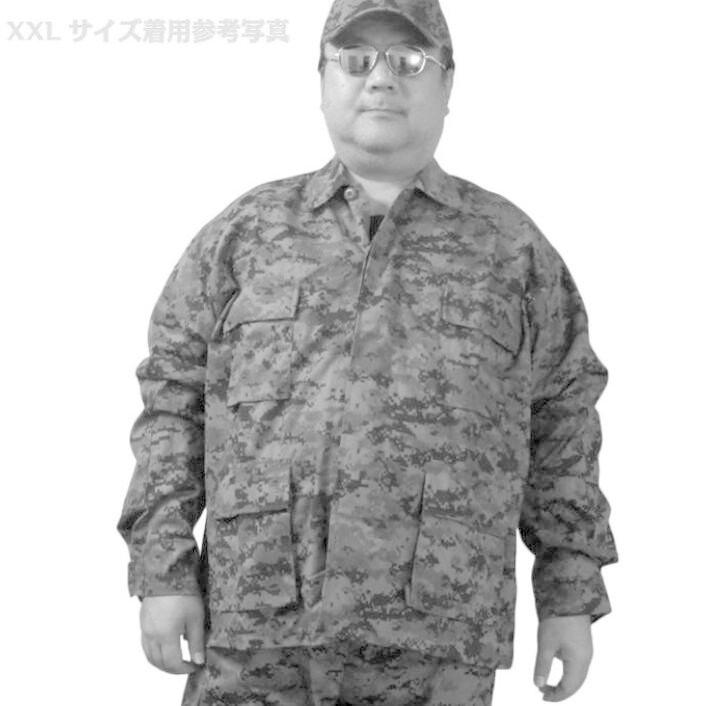 ビッグサイズ (USA)   米軍ACUデジタル迷彩 コンバットジャケット ミリタリーアウター ロスコ Rothco Camo Army Combat Uniform Shirt｜efc｜13