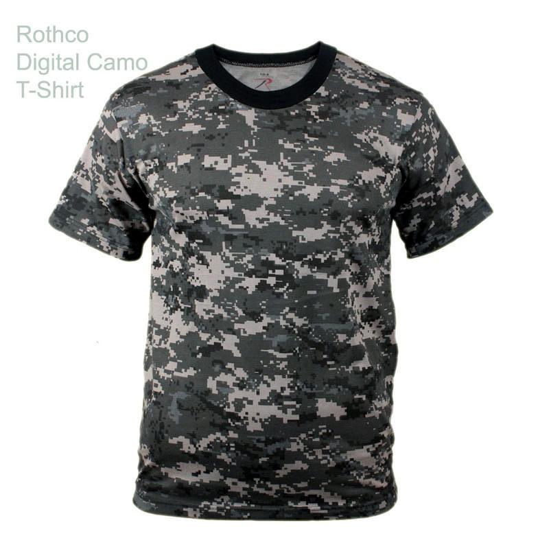 USA ミリタリーTシャツ 迷彩 サブデュードアーバン デジタル柄 メンズ ロスコ アメリカ直輸入 ROTHCO CAMO T-SHIRTS 米軍 レプリカ仕様 | ROTHCO | 01