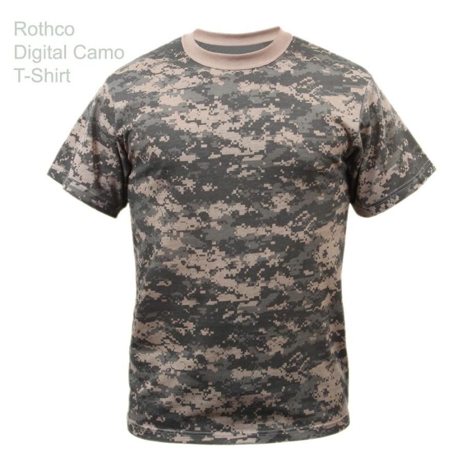USA ミリタリーTシャツ 迷彩 ACUデジタル柄 メンズ ロスコ アメリカ直輸入 ROTHCO CAMO T-SHIRTS 米軍 レプリカ仕様 | ROTHCO | 01