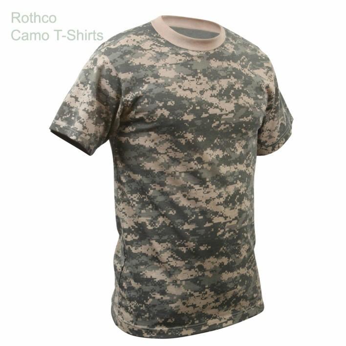 USA ミリタリーTシャツ 迷彩 ACUデジタル柄 メンズ ロスコ アメリカ直輸入 ROTHCO CAMO T-SHIRTS 米軍 レプリカ仕様 | ROTHCO | 02