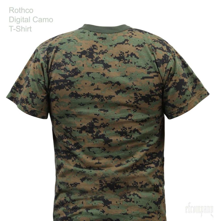 USA ミリタリーTシャツ 迷彩 ウッドランド デジタル柄 メンズ ロスコ アメリカ直輸入 ROTHCO CAMO T-SHIRTS 米軍 レプリカ仕様 | ROTHCO | 05