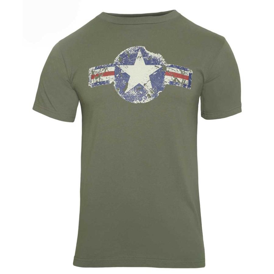 ヴィンテージ 米陸軍航空隊 ロゴTシャツ ロスコ Rothco Vintage Army Air Corps T-Shirt | ROTHCO | 03