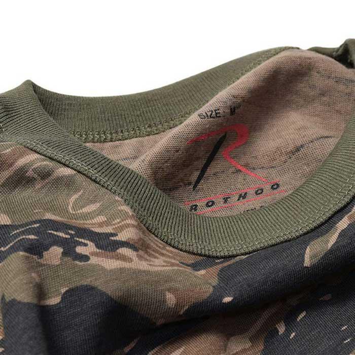 USA ミリタリーTシャツ 迷彩 タイガーストライプ メンズ ロスコ アメリカ直輸入 ROTHCO CAMO T-SHIRTS 米軍 レプリカ仕様 | ROTHCO | 03