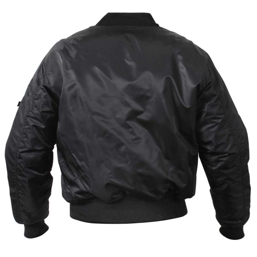 黒い MA-1フライトジャケット ミリタリー ロスコ ROTHCO ULTRA FORCE MA-1 FLIGHT JACKET | ROTHCO | 03