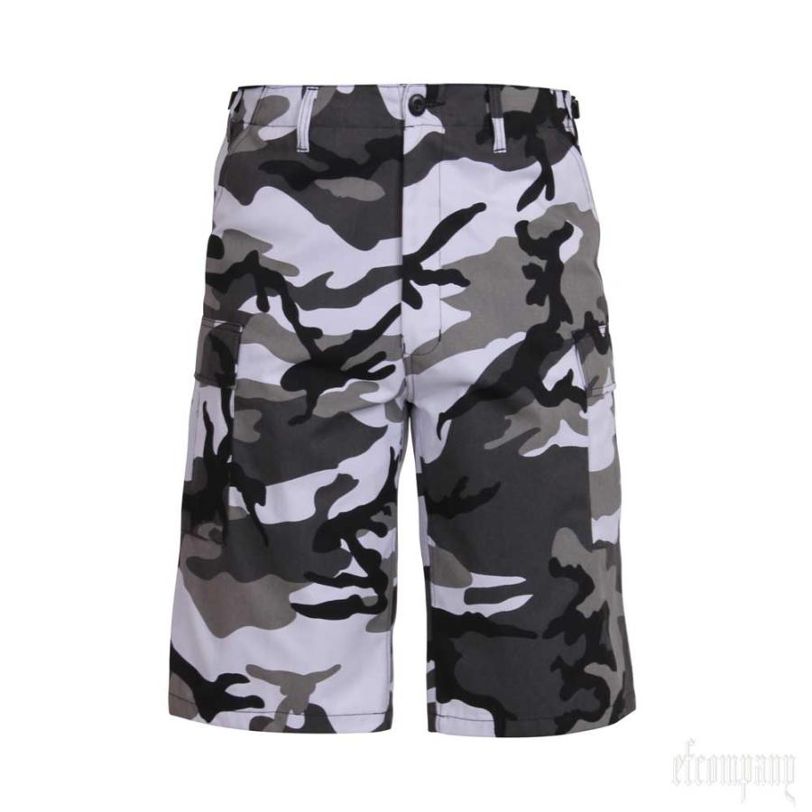 迷彩 半ズボン ロングレングス ミリタリーショートパンツ ロスコLong Length Camo BDU Short 米軍レプリカ | ROTHCO | 05
