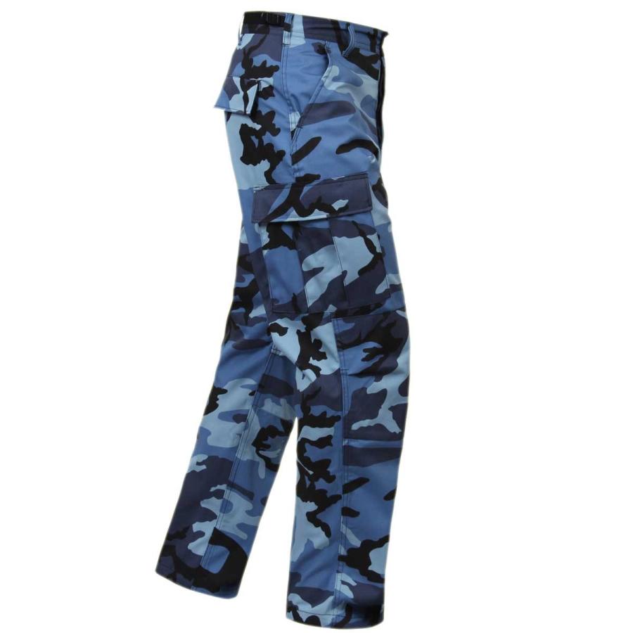 タクティカル迷彩BDUパンツ スカイブルー柄 ロスコ ULTRA FORCE 米軍ファティーグ仕様ミリタリー | ROTHCO | 01