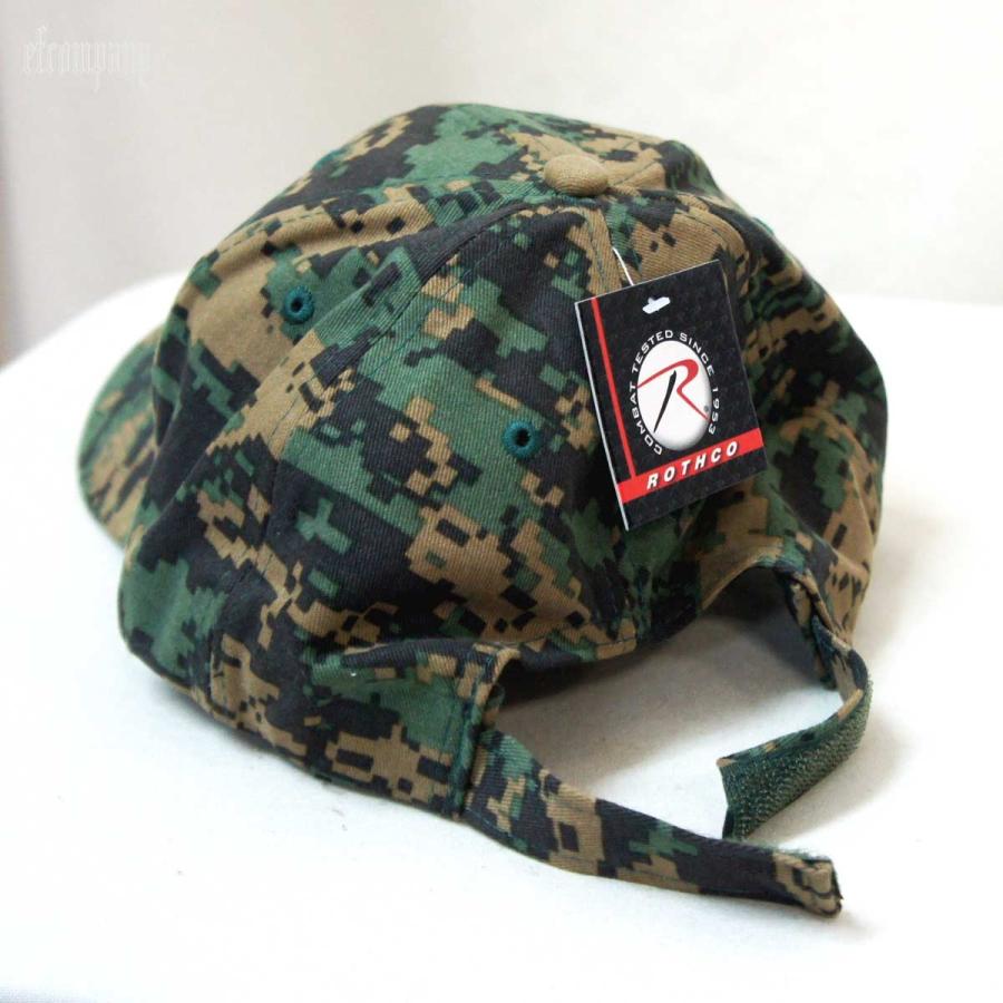 ミリタリー 迷彩シュプリーム キャップ ウッドランドデジタル ロスコ Rothco Supreme Camo Low Profile Cap | ROTHCO | 02