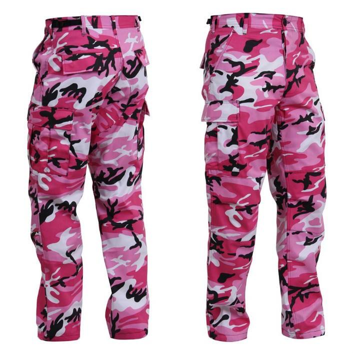 タクティカル迷彩BDUパンツ  ダンスピンク柄 ロスコ ULTRA FORCE 米軍ファティーグ仕様ミリタリー | ROTHCO | 04