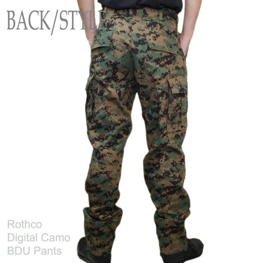 ROTHCO（ロスコ） タクティカル迷彩BDUパンツ ウッドランドデジタル柄