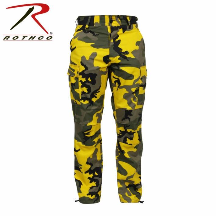 ROTHCO（ロスコ） タクティカル迷彩BDUパンツ スティンガー・イエロー