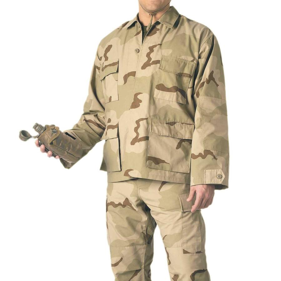 送料無料 USA戦闘服 B.D.U.ジャケット迷彩 Tori-colorデザート柄 ミリタリーアウター ロスコ ROTHCO Color Camo B.D.U SHIRTS | ROTHCO
