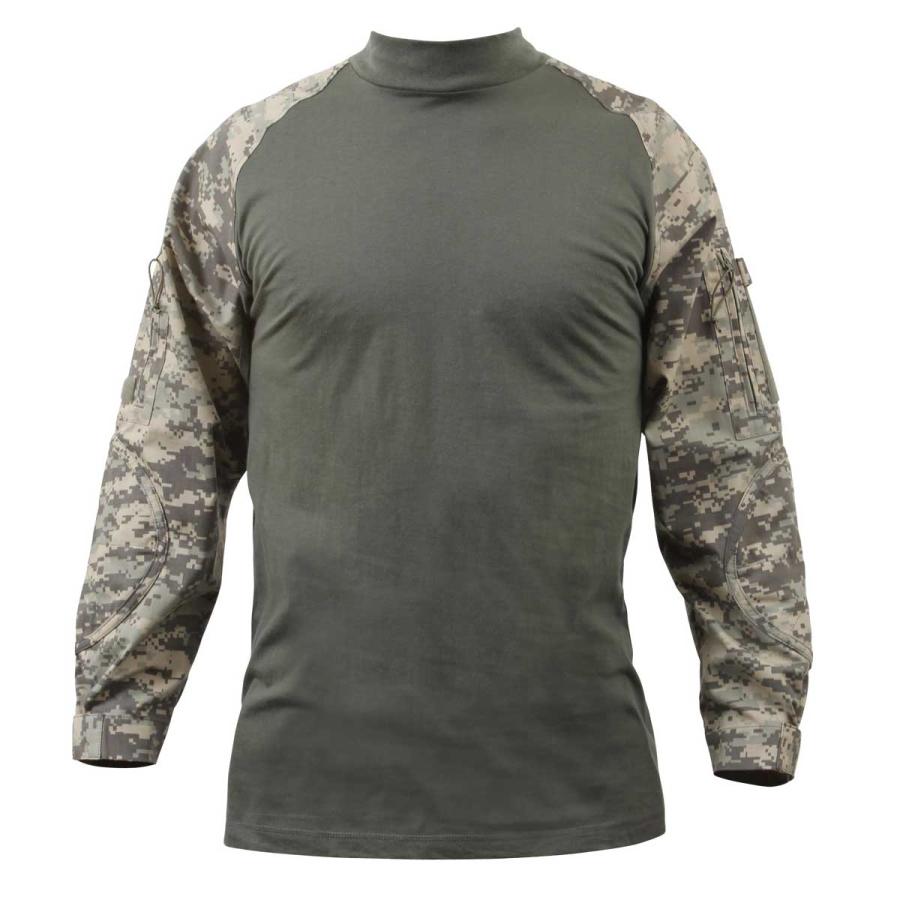 送料無料 USAロスコ コンバットシャツ NYCO FR 耐火 長袖 ハイネック SWAT 特殊部隊用 >Rothco NYCO FR Fire Retardant Combat Shirt | ROTHCO