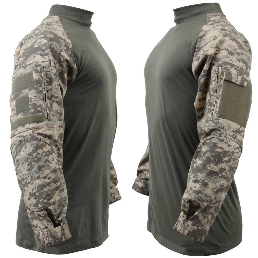 送料無料 USAロスコ コンバットシャツ NYCO FR 耐火 長袖 ハイネック SWAT 特殊部隊用 >Rothco NYCO FR Fire Retardant Combat Shirt | ROTHCO | 01