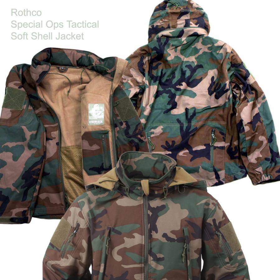 ROTHCO（ロスコ） 送料無料 クティカル ソフトシェル ジャケット