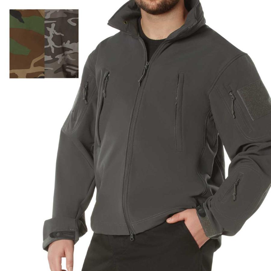 USAロスコ  アウトドア 全天候向 最強ジャケット クティカル ソフトシェル ジャケット Rothco Special Ops Soft Shell Jacket | ROTHCO | 01