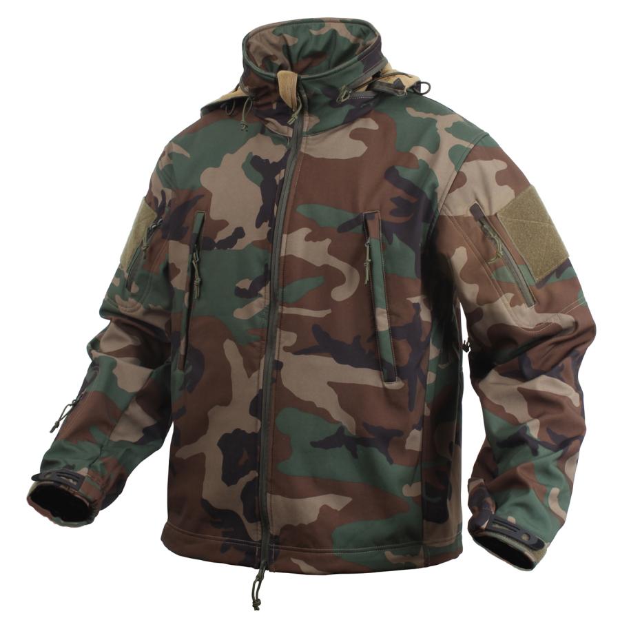 USAロスコ  アウトドア 全天候向 最強ジャケット クティカル ソフトシェル ジャケット Rothco Special Ops Soft Shell Jacket | ROTHCO | 02